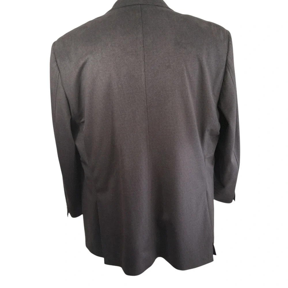 Pronto Uomo Blazer 2X 50R Brown Classic Textured 2 Button Sport Coat Double Vent